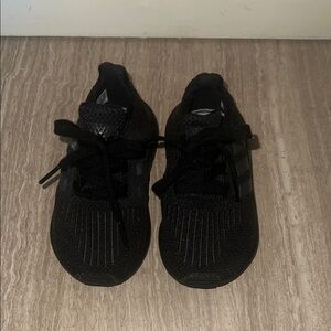 Baby Adidas 6k Triple Black Running Shoes